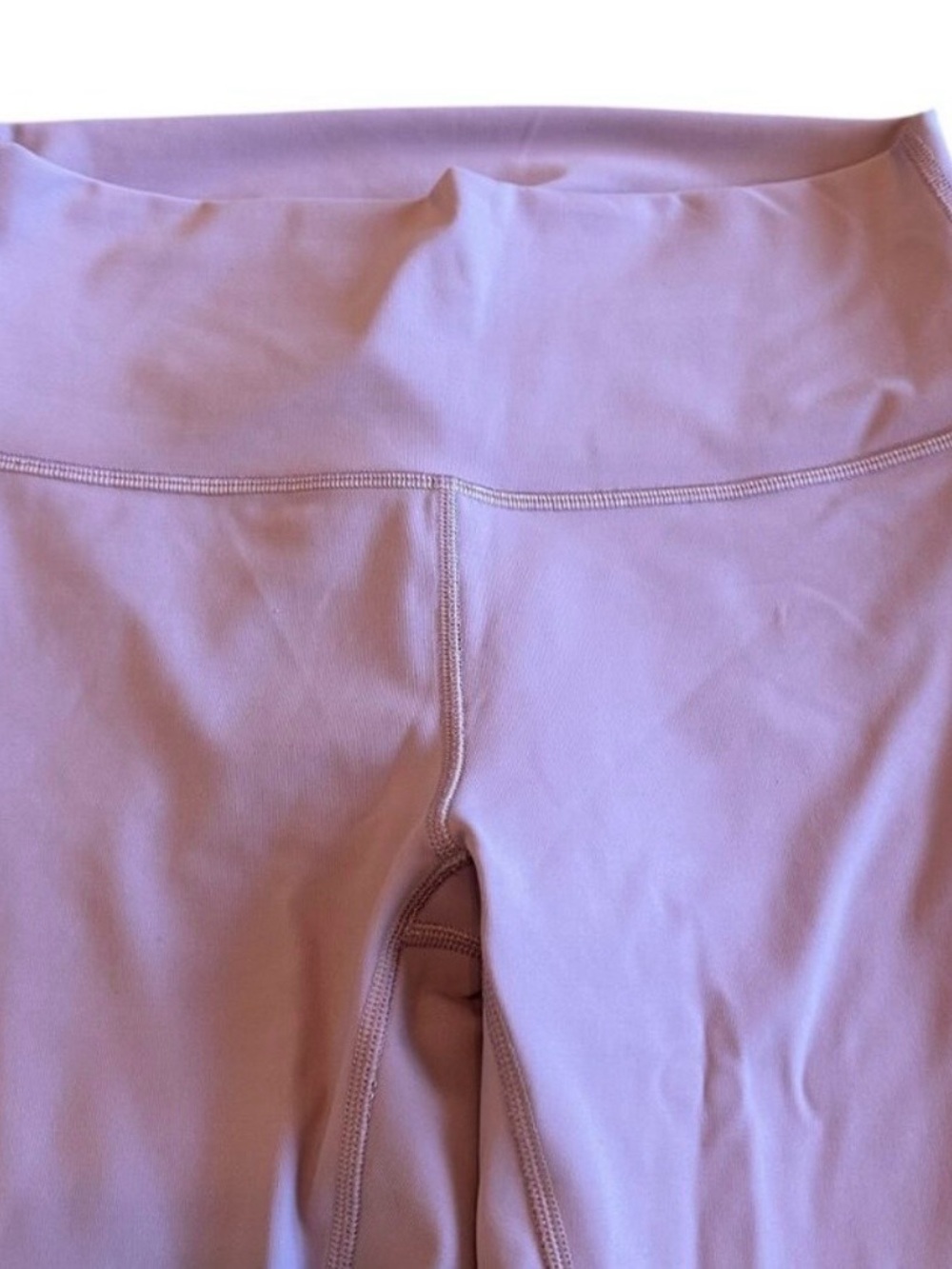 Lululemon Wunder Under High Rise Leggings Logo Full Length Stretch Size 8 Womens - Picture 2 of 10